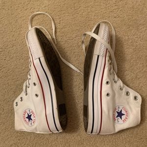 White high top converse